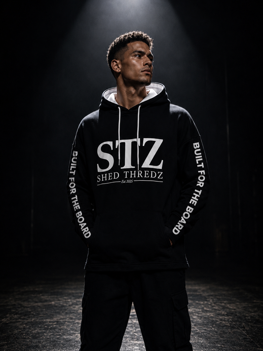 STZ OG SHEARING HOODIE BLACK