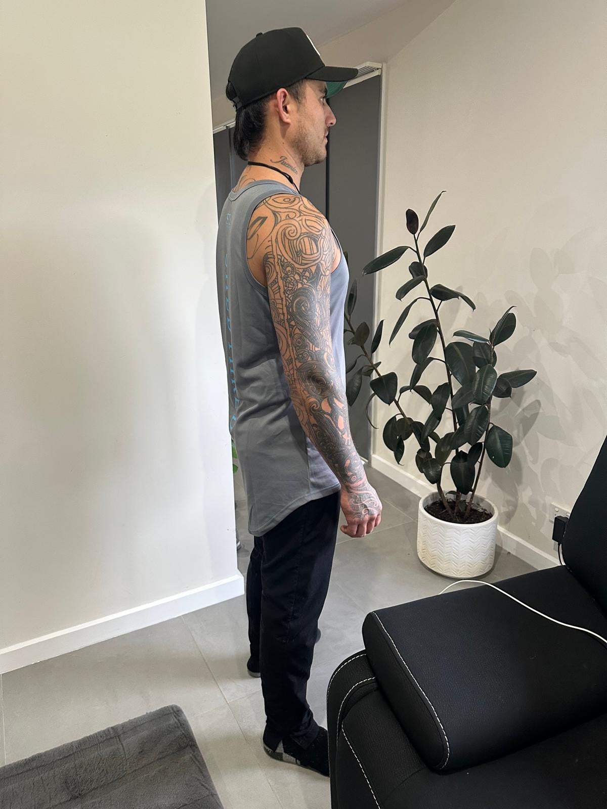 STZ OG SHEARING SINGLET GREY