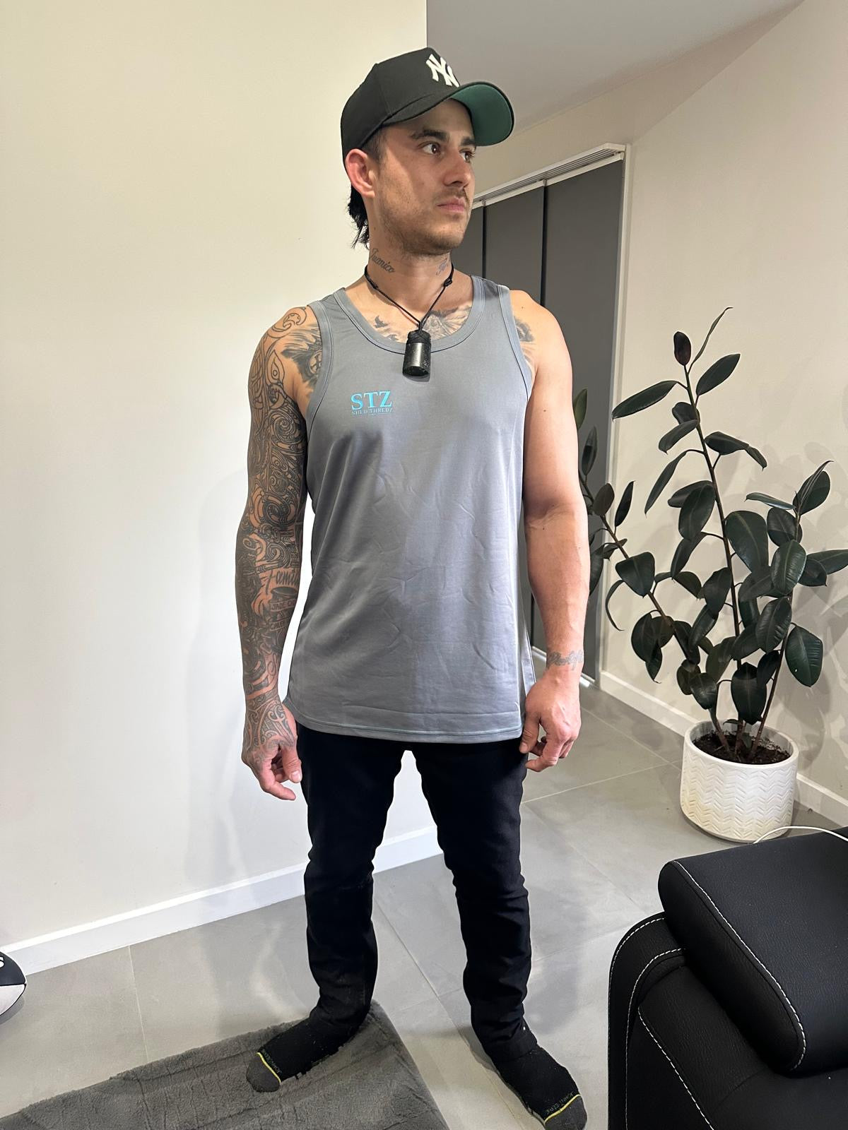 STZ OG SHEARING SINGLET GREY